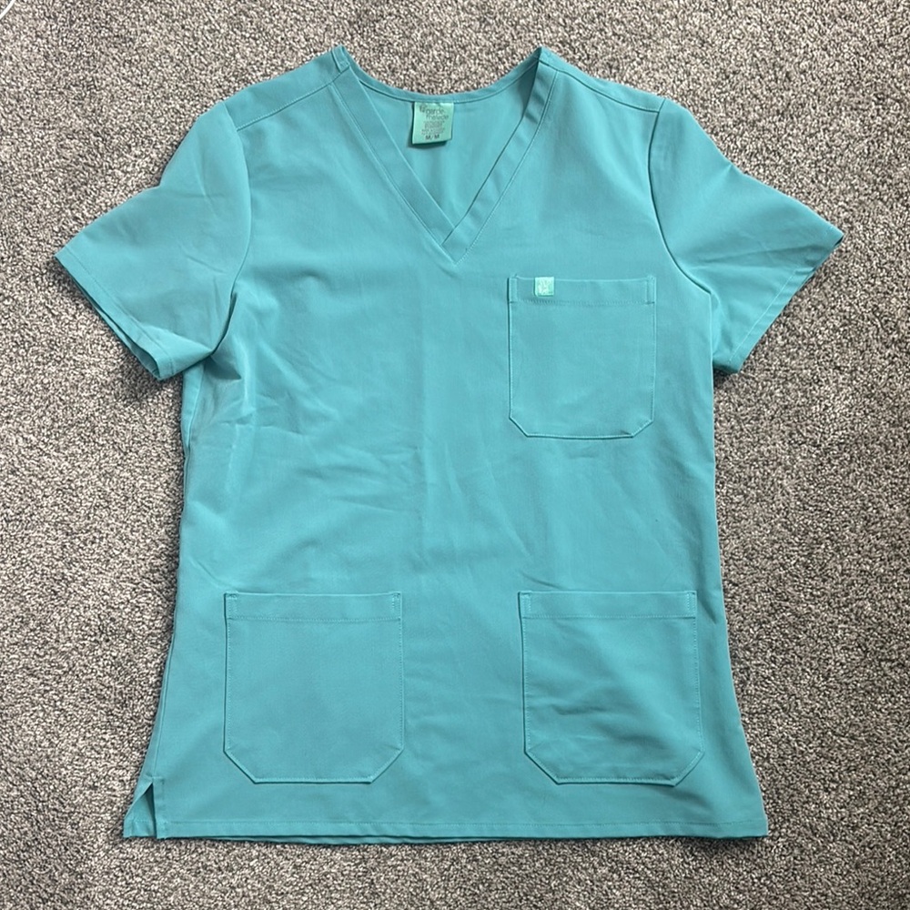 Garde Malade light Teal scrub set